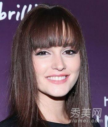 日本女明星眉上刘海,时尚潮流的完美演绎