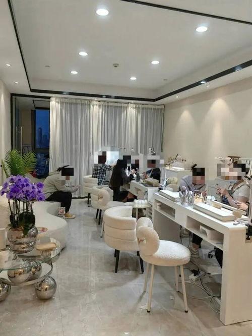 开美甲店的明星,开美甲店成为潮流新宠